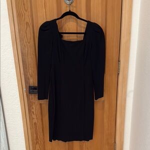 Rachel Parcell Black Long Sleeve Dress